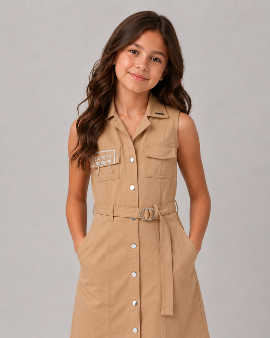 Vestido Safari